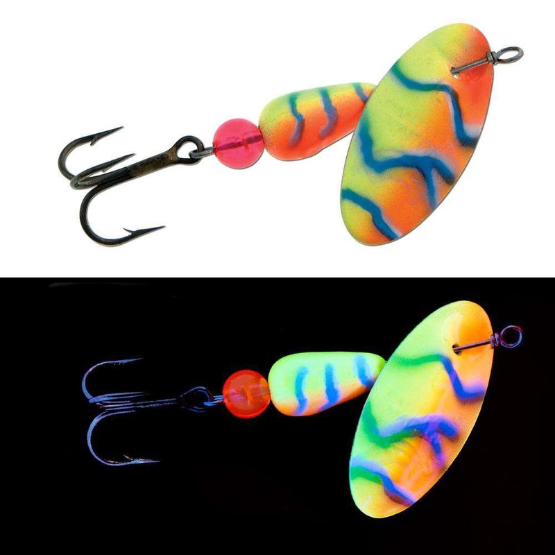 PANTHER MARTIN 1/8  Oz|Copper Blade/Yellow Body|Wild Brook Undressed|Holographic Single Hook Tiger Purple White|Chart/Orange/Blue UV|Holographic Single Hook Orange Pink|Holy Hammered Holographic|Holographic Single Hook Tiger Green White|Holographic Single
