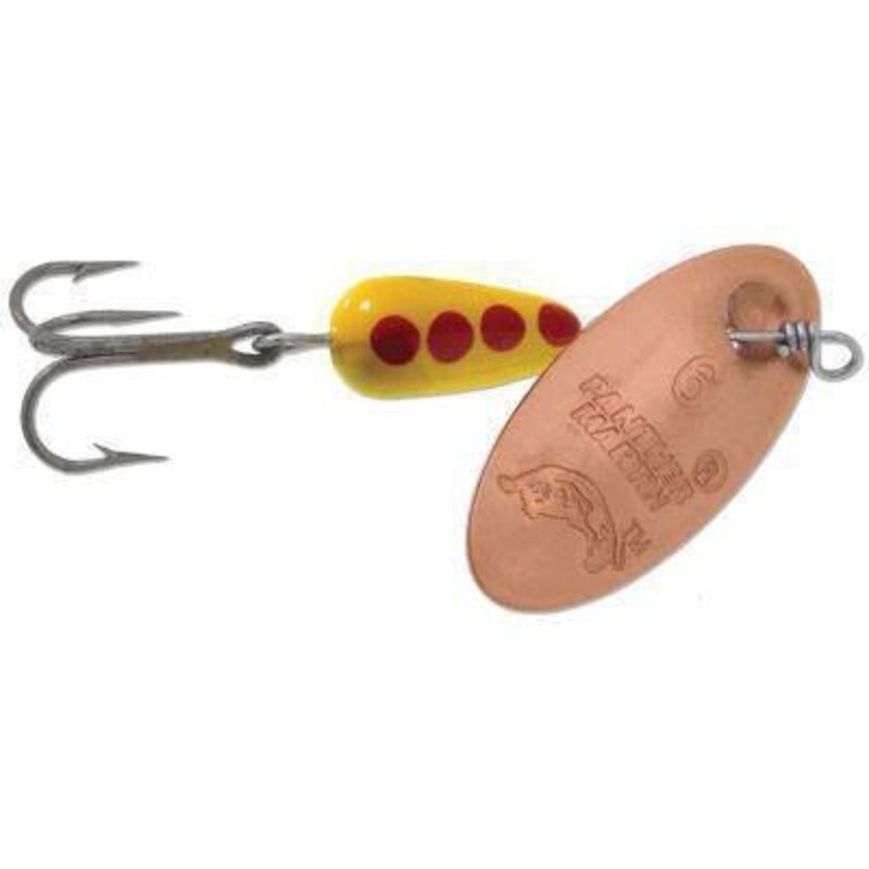 PANTHER MARTIN 1/8  Oz|Copper Blade/Yellow Body|Wild Brook Undressed|Holographic Single Hook Tiger Purple White|Chart/Orange/Blue UV|Holographic Single Hook Orange Pink|Holy Hammered Holographic|Holographic Single Hook Tiger Green White|Holographic Single