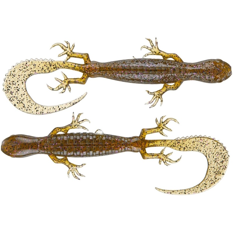 Savage Gear 3D Lizard 6 Qty 5|Mojito|Green Pumpkin Purple