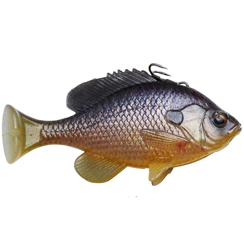 Savage Gear 3D Pulse tail Bluegill Line Thru 5-1/2 3 Oz Qty 1