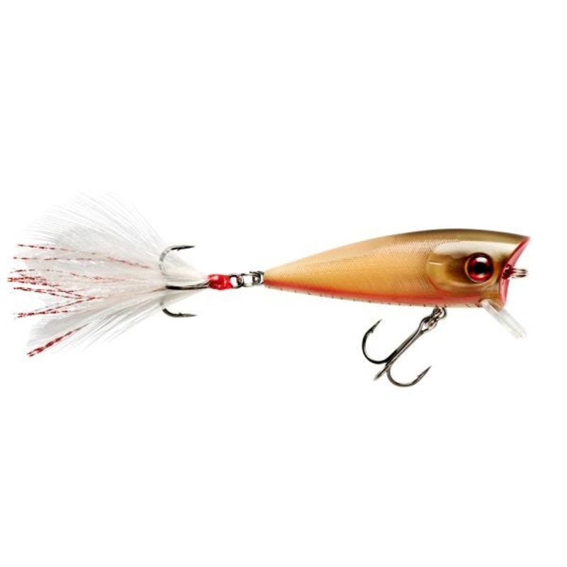 BOOYAH Prank Topwater Popper|Crushed Bone|X-Ray|Moonphase Shad|Chrome Black|Summer Gill|Flashy Momma|Pearl Melon|Bone Shiner|3″ 3/8 oz.|2″ 5/16 oz.