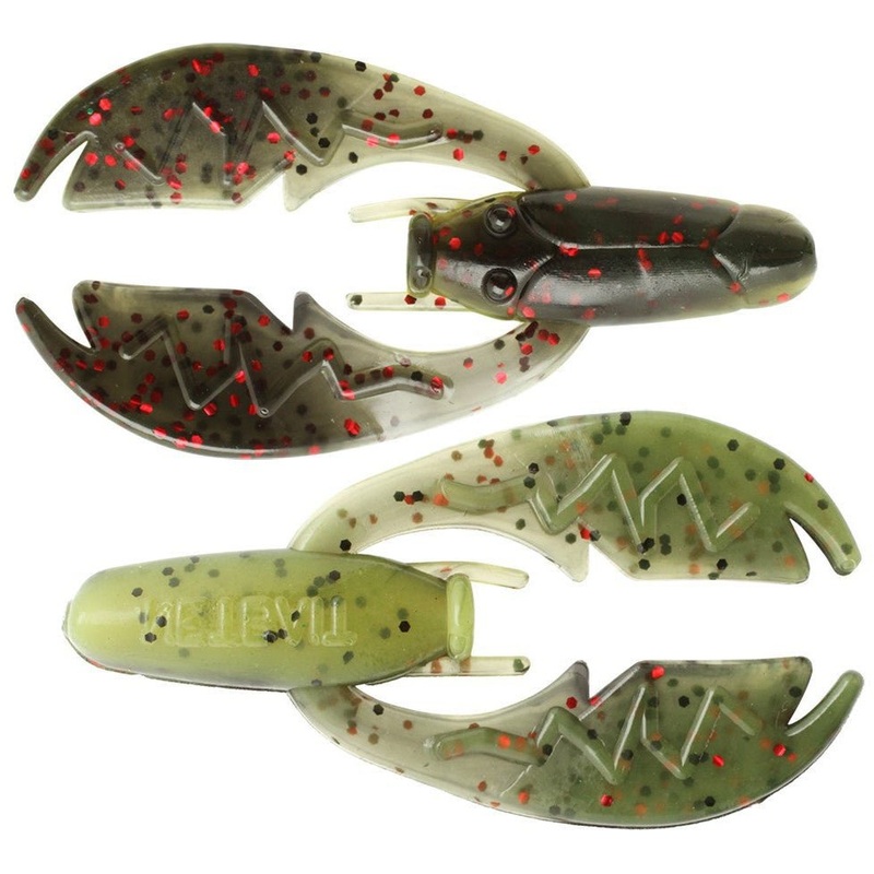 NetBait Paca Chunk 3 Qty 6|Alabama Craw|Coosa Special|Green Pumpkin Purple|Kentucky Special|Sun Gill|Toledo Special
