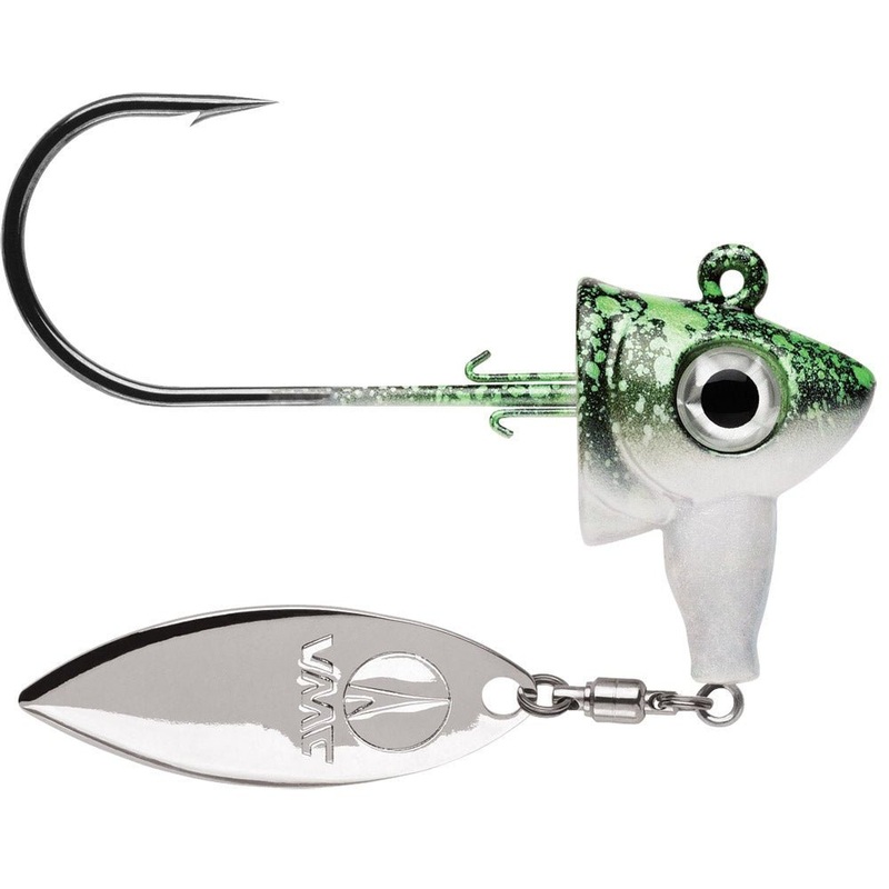 VMC Spin Jig Qty 1|Shad|Threadfin Shad|Chartreuse Shad|White|1/4 Oz|1/2 Oz|3/8 Oz