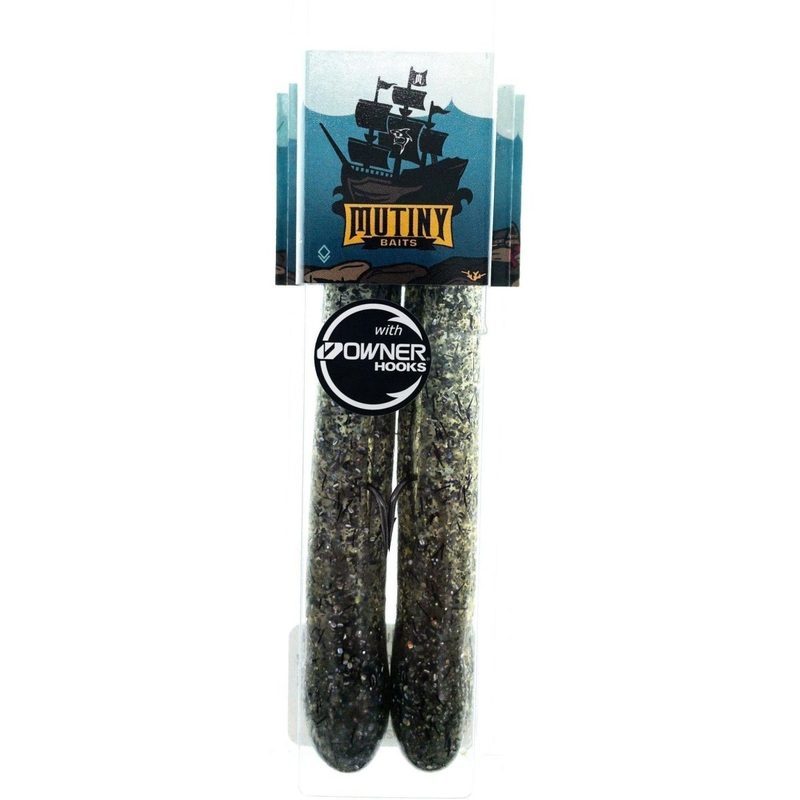 Mutiny Baits Deep Blue Series Tube Pre-Rigged 4 1/2 5/8 oz Qty 2