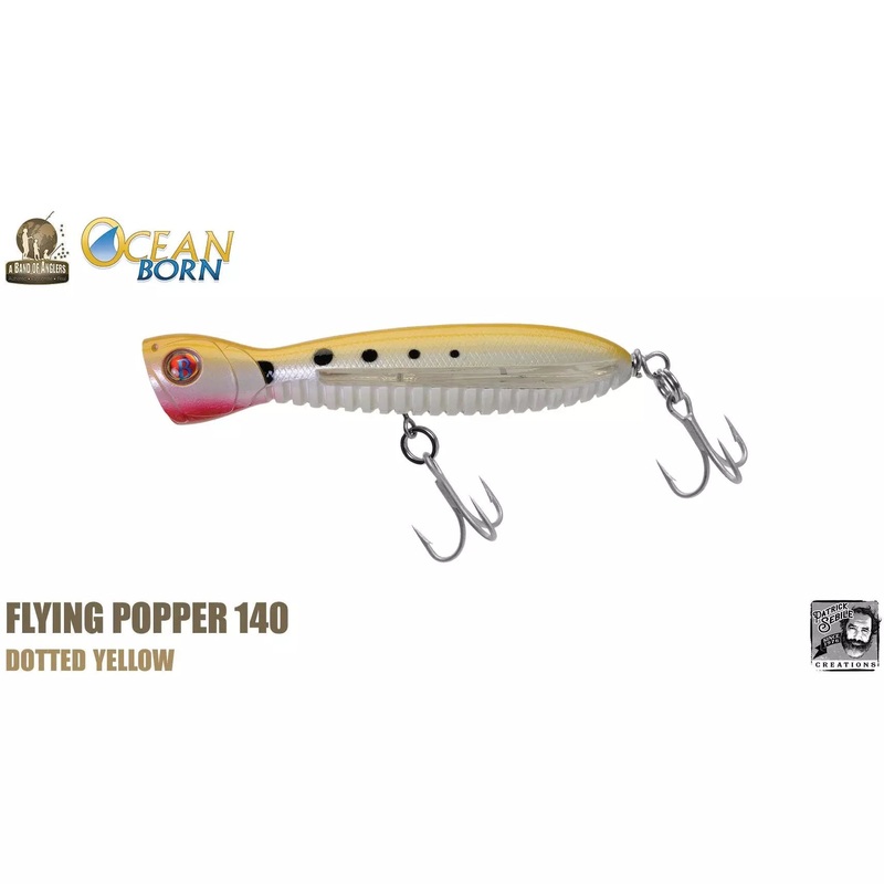 Ocean Born Flying Popper 140 Super Long Distance 5-1/2 4 oz.