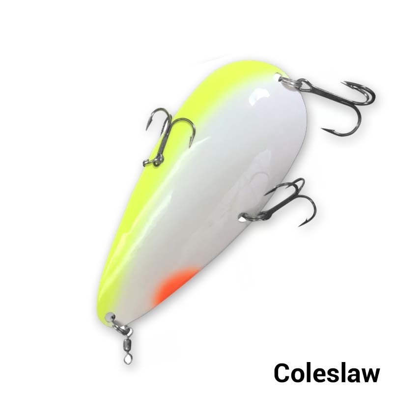 Dixie Jet Talon Spoon 2.75 Oz|Coleslaw|White|White/Chartreuse/Silver