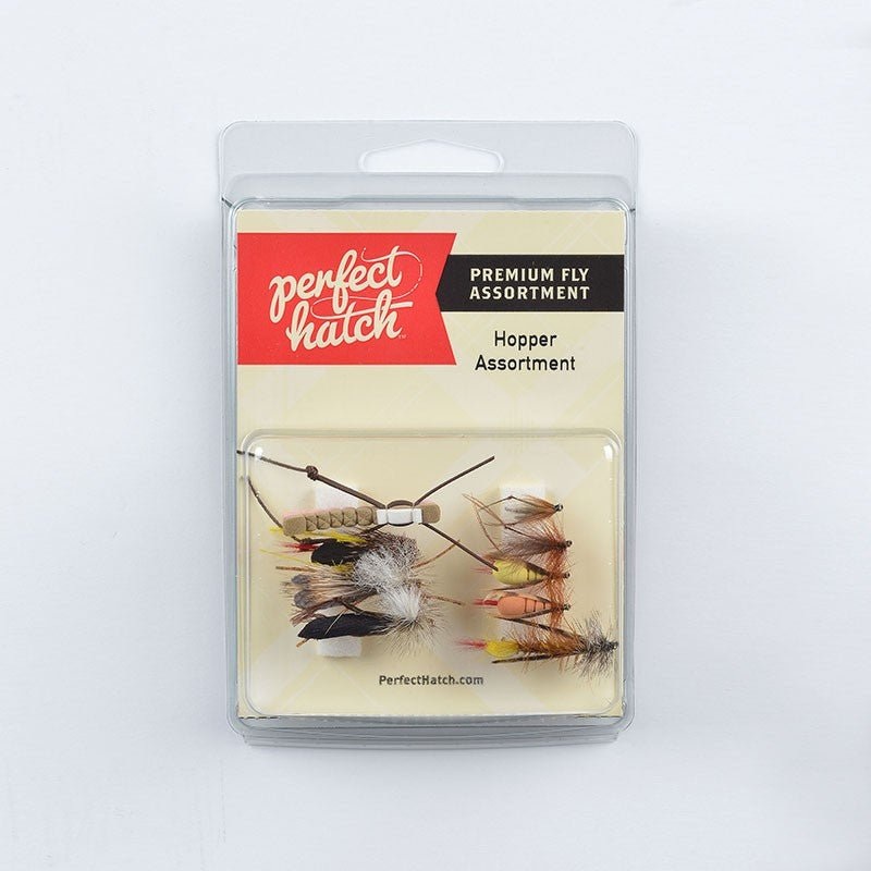 Perfect Hatch Hopper Assortment Premium Fly Qty 9