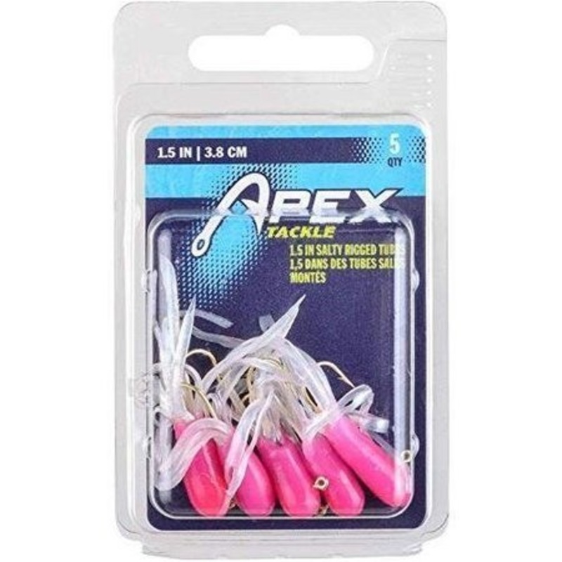 Apex Pre-Rigged Tubes 1.5 Qty 5