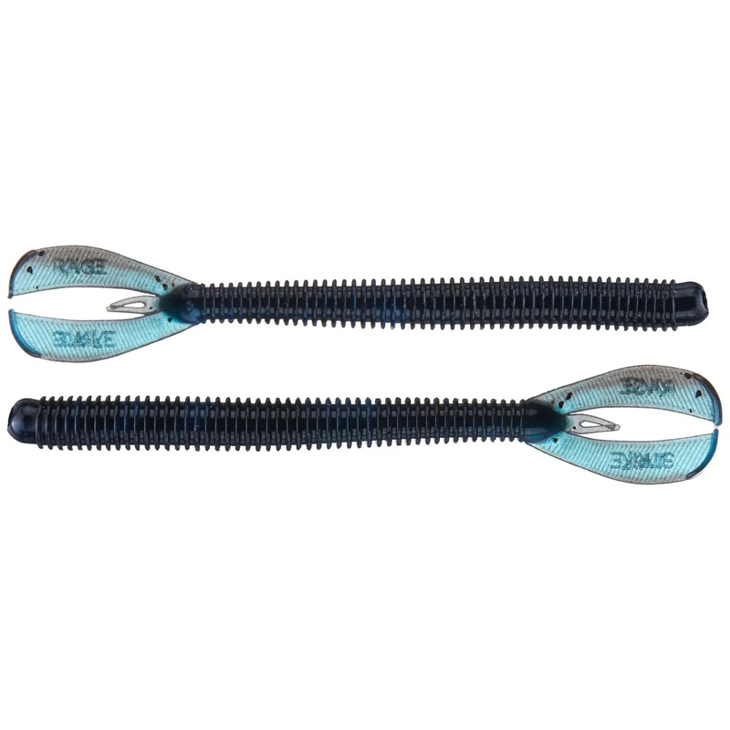 Strike King Rage Twin Tail Menace Worm 6 6 Pack
