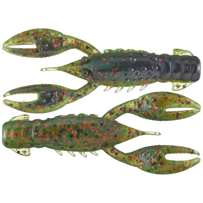 Z Man TRD CrawZ 2.5” 6pk|California Craw|Canada Craw|The Deal|Molting Craw|Green Pumpkin|Mudbug|Bubble Gut