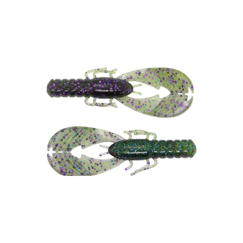 X Zone Muscle Back Finesse Craw 3.25 8 Pack