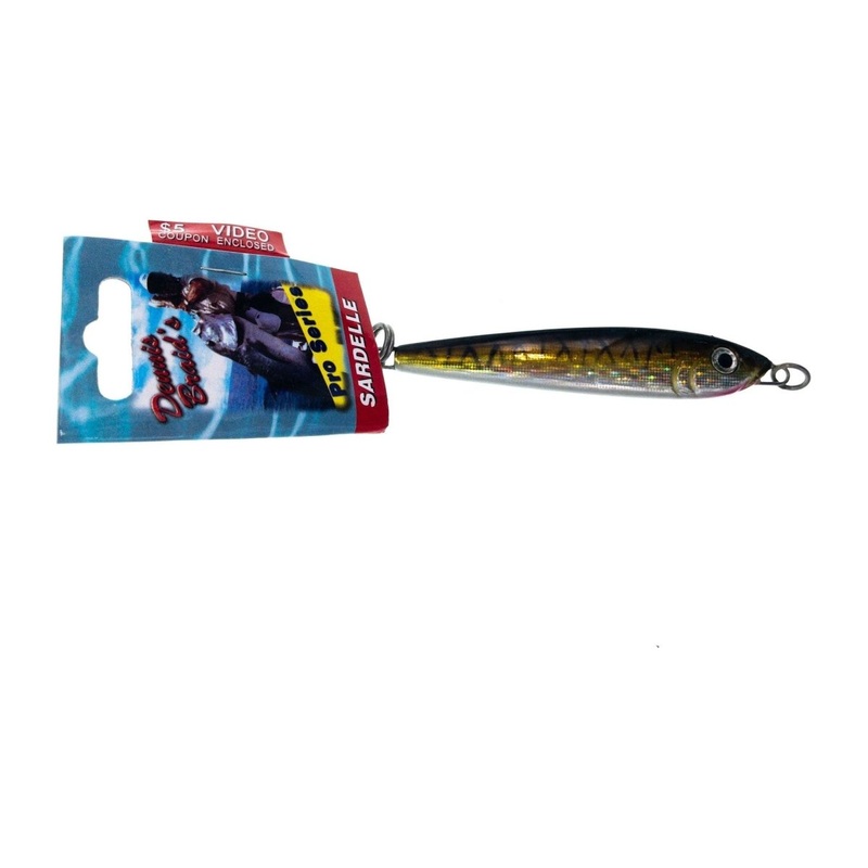Braid Pro Series Sardelle Jig 4-1/2 3-1/2 Oz Black Mackerel