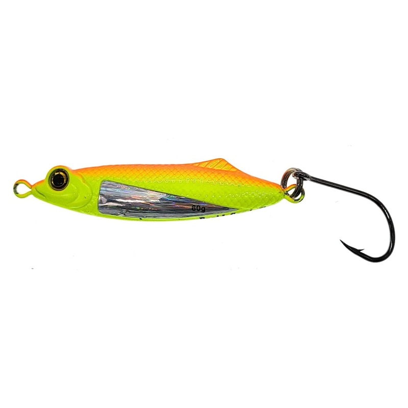 Braid Scud Jig|1 oz.|2 oz.|Green White|Orange Yellow|Blue White