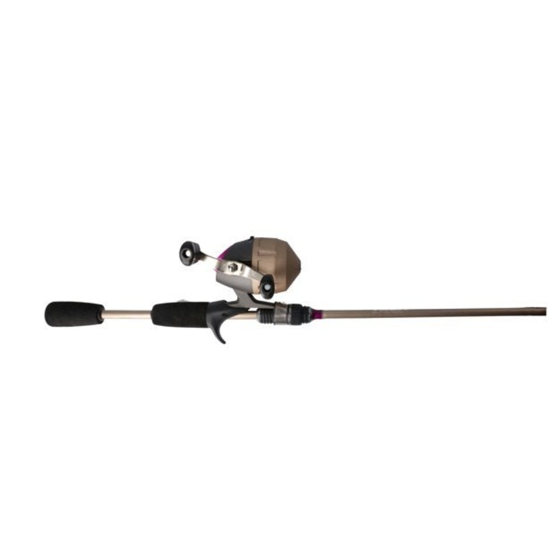 Eagle Claw TC55CC1 Trait Zaldain Spin Cast Combo with Tackle box 5′ 2 pc. Purple