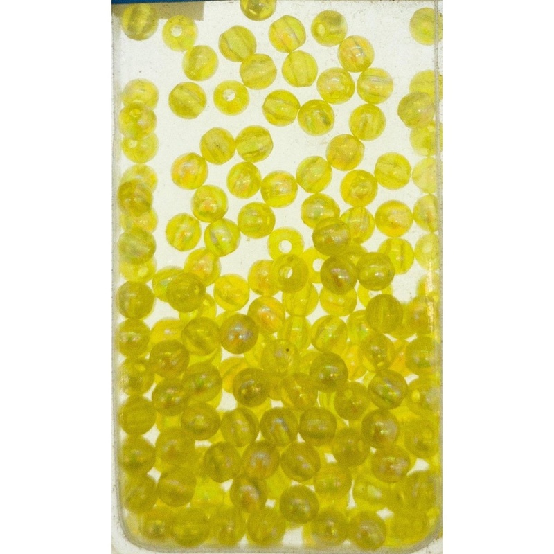 Pucci Beads 4mm Qty 160|Chartreuse/Purple|Purple Pearl|Clear|Pink Pearl|Orange|Yellow Pearl|Gold|Ruby Red Pearl|Chartreuse