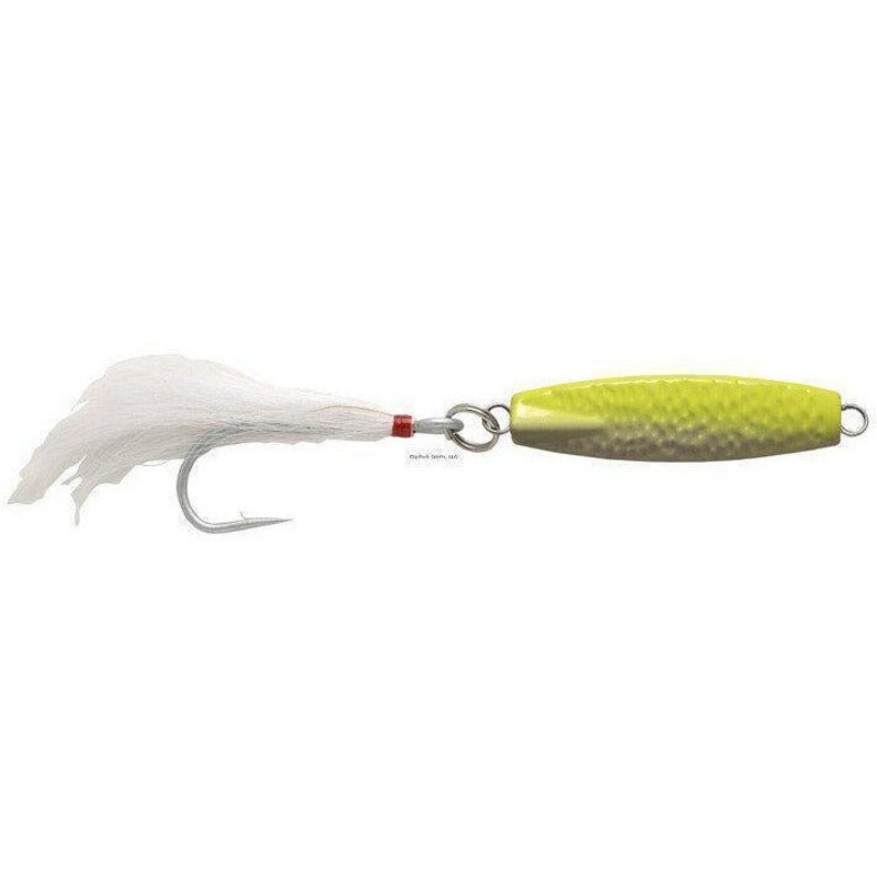 Pucci Mickey Jig 1.5 Oz|Yellow/Pearl|Chartreuse Glow Belly|Chrome Rainbow|Chartreuse Green Tiger Stripes