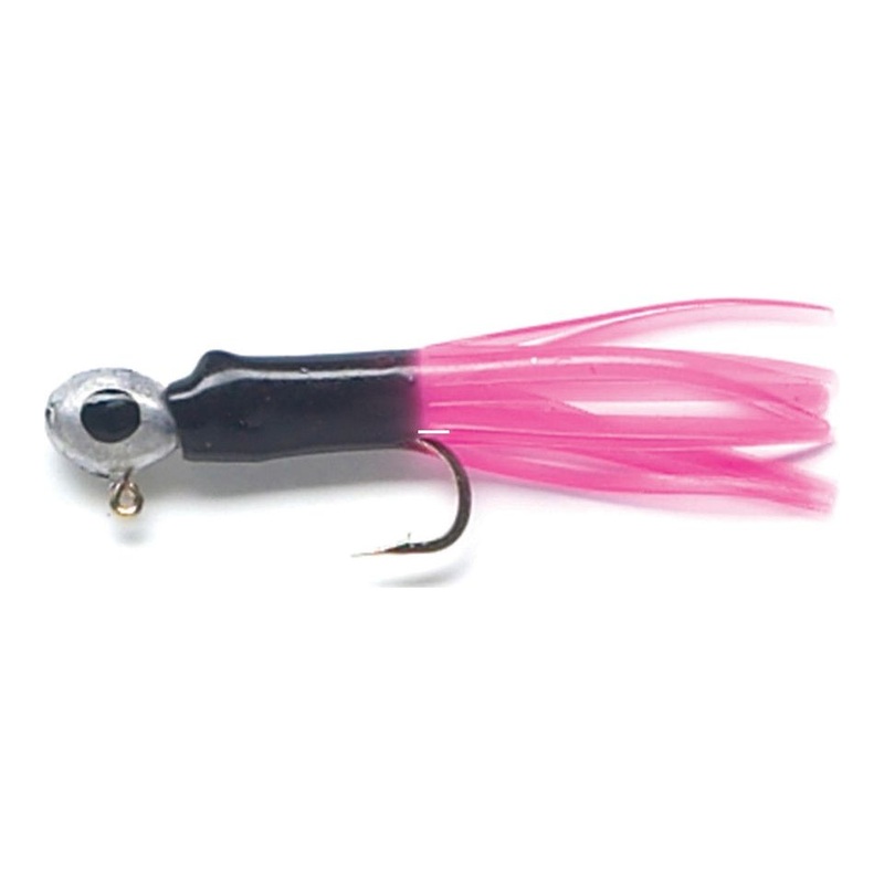 Pucci Mini Jig 1/32 Oz Qty 3|Chartreuse|Black Hot Pink|Green white|White|Red Yellow