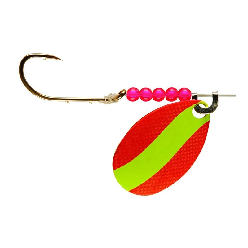 Little Joe Walleye Spinner|Green|Orange/Yellow