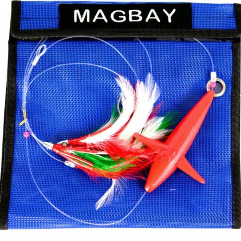 Magbay Lures Daisy Chain Tuna Feather With Bird