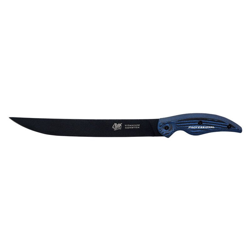 Cuda Professional Titanium Non Stick Breaking Knife With Sheath 10