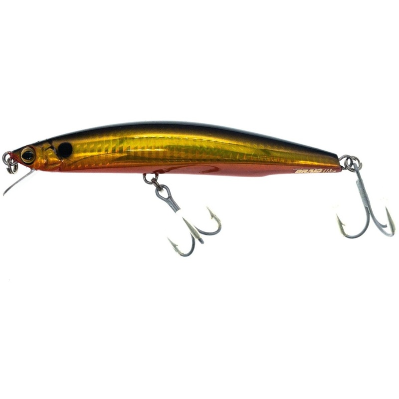 Braid Minnow 145 6 1 oz.|Green Yellow|Gold Black|Perch|Blue Runner