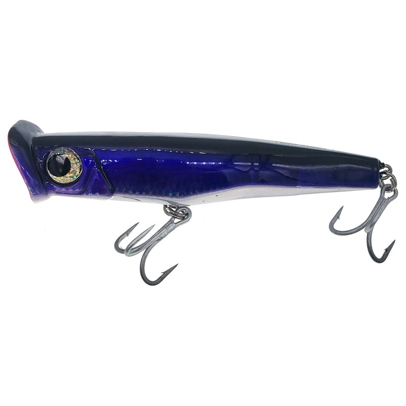 Braid Tantrum Popper Stopper|5″ 1.5 Oz|7″ 3.5 Oz|Shad|Green Mackerel|Purple Black|Blue Mackerel