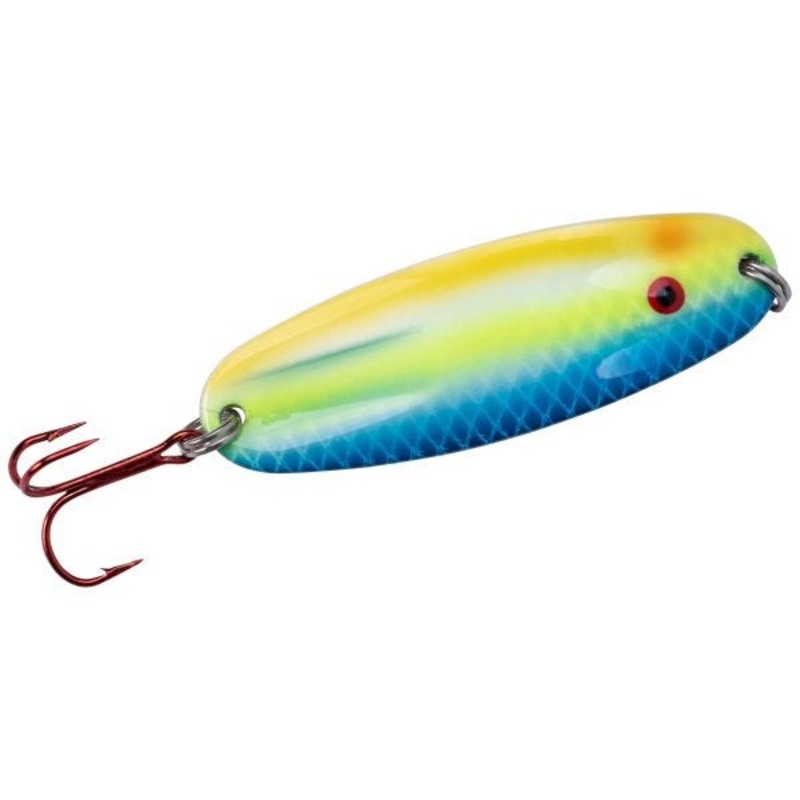 Lindy Quiver Spoon 1/4 Oz|Sun Spot Purple Glow|Citrus Glow|Perch Gold|Wonderbread|Red Tiger Glow|Yellow Tiger Glow|King Tiger Glow|FireTiger Glow|Sherbet Blue Glow