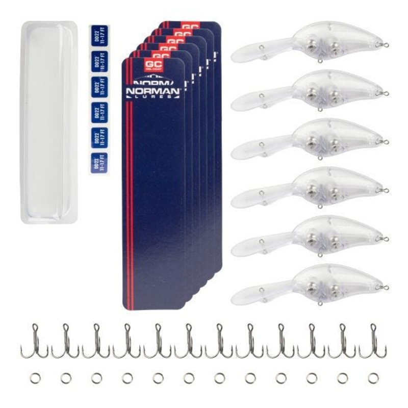 Norman Lures DIY Kit DD22 Lure Blanks 3