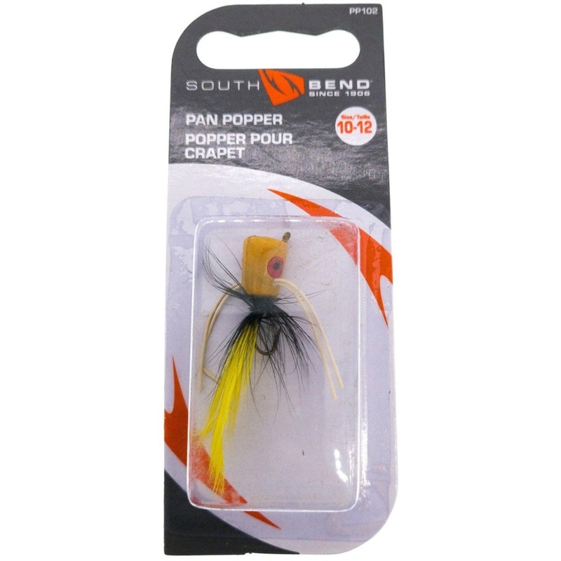 South Bend Pan Popper|Green/Yellow|White/Black|Gold/Yellow|Green|10-12|8-10