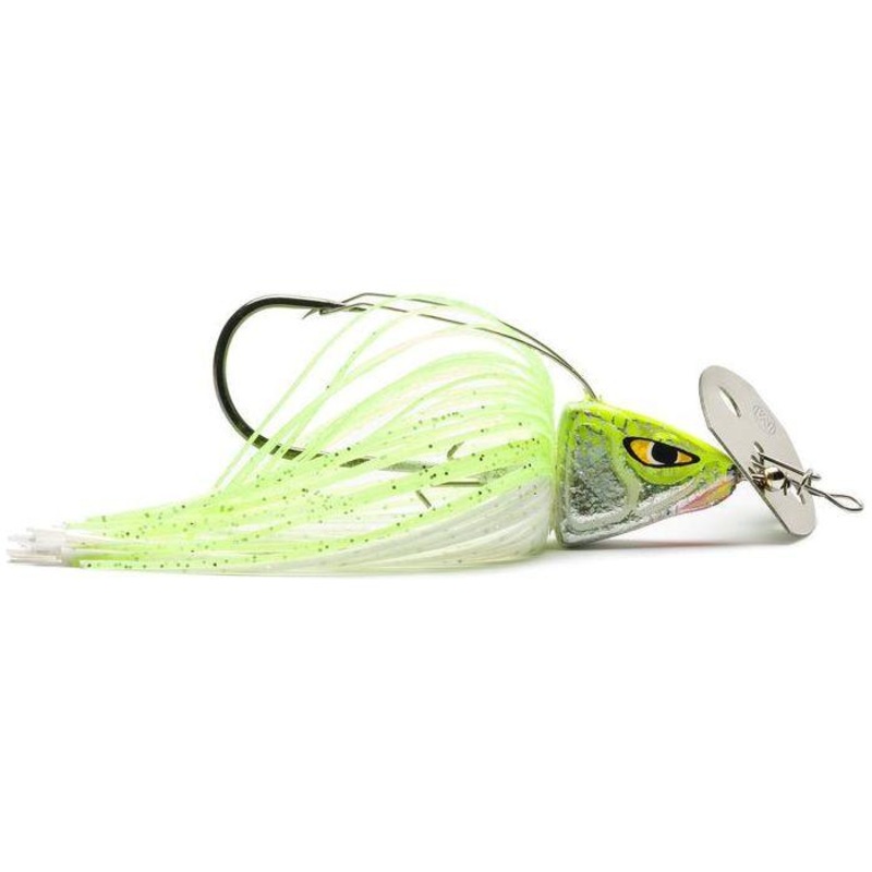 Mustad Skatter Shad Blade Jig|White Chartreuse|Bluegill|Black Blue|Albino|Blue/Chartreuse/White|Pearl|Tennessee Shad|3/8 Oz|1/2 Oz
