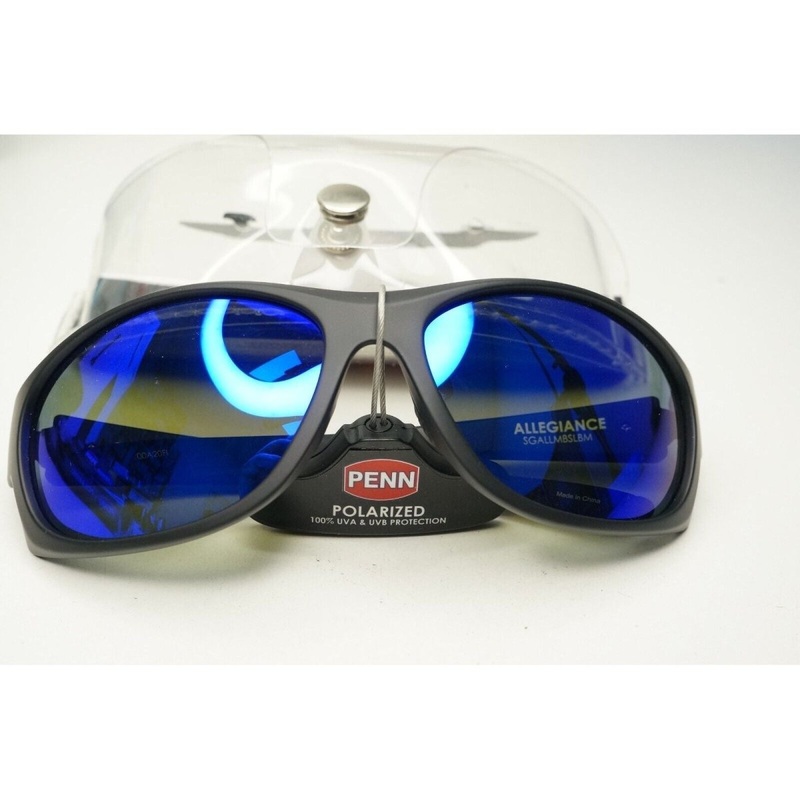Penn Allegiance Polarized Sunglasses Blue Mirror