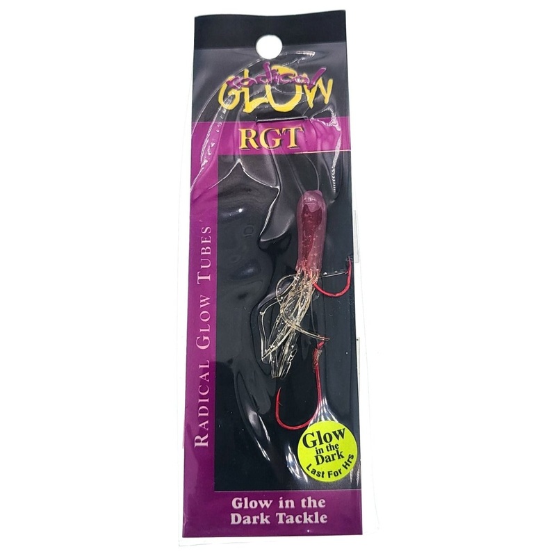Radical Glow Tubes RGT Qty 1|1-1/2″|2-1/4″|Blue/Chartreuse|Purple Crystal