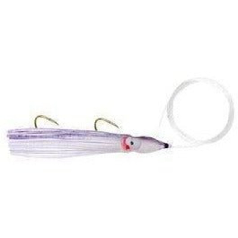 Danielson Squid Rigged SQDR45133 4.5 UV Clear/Purple Splatter Qty 1