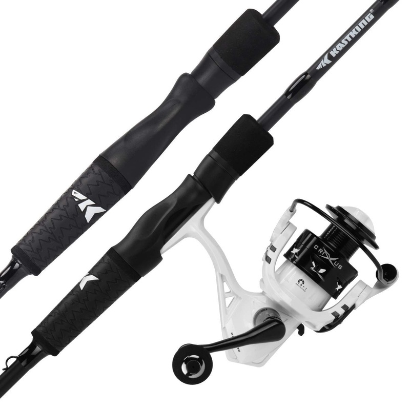 KastKing Crixus IM6 Spinning Combo 7’0 Medium Fast 2pc Sz 3000 Reel 5.2:1