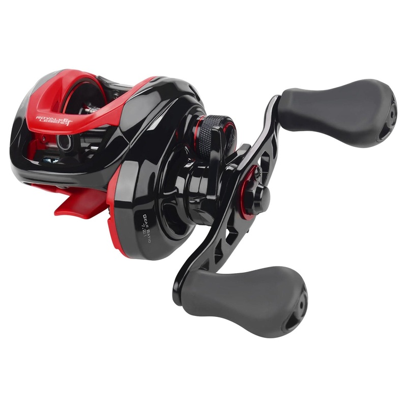 KastKing Royale Legend GT Casting Reel 7.2:1 Left Handed Red/Black