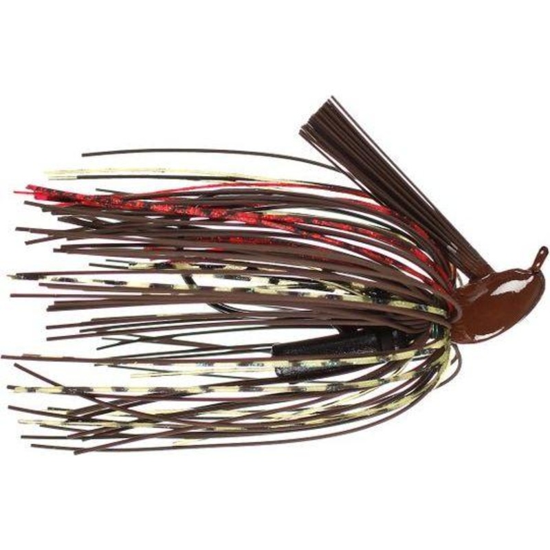 Buckeye Lures Mini Mop Jig|1/4 Oz|3/8 Oz|1/2 Oz|5/8 Oz|Watermelon Red|Texas Craw