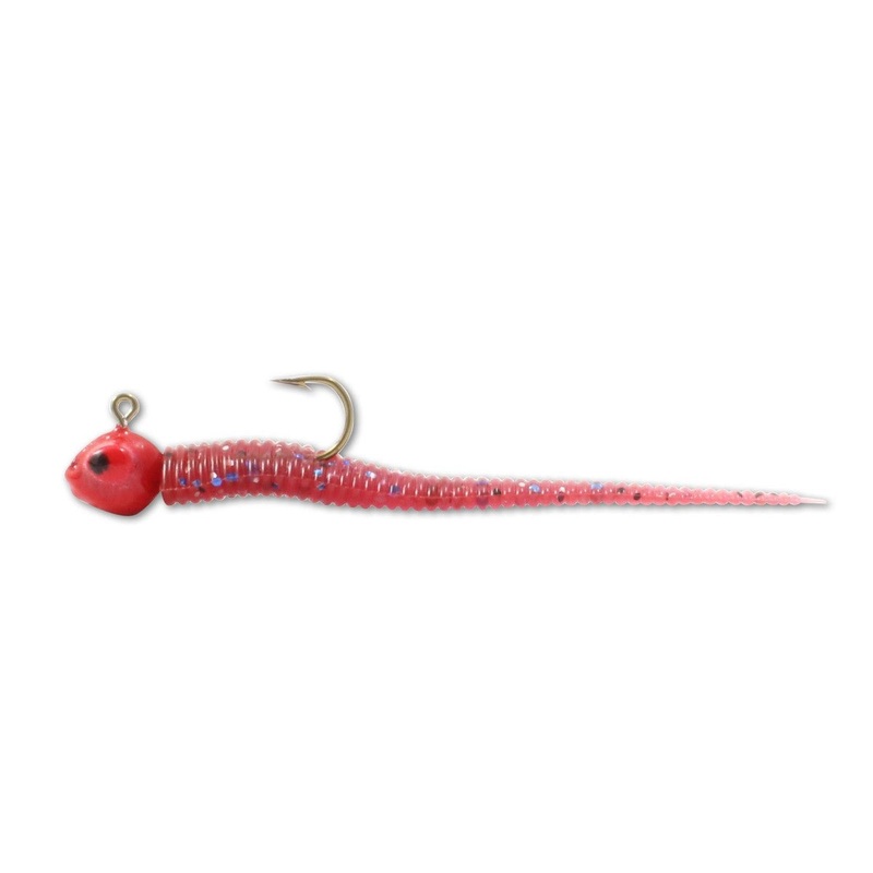 Northland Tackle Impulse Rigged Bloodworm 1.5 1/64 Oz Qty 5