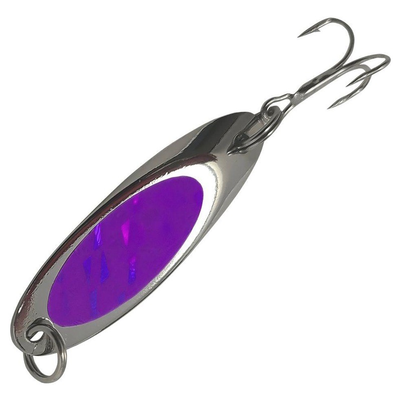 Acme Kastmaster 1-1/2 1/4 Oz|Purple/Silver Foil|Gold|Chrome/Blue|Sunset|Bones|Bleeding Frog