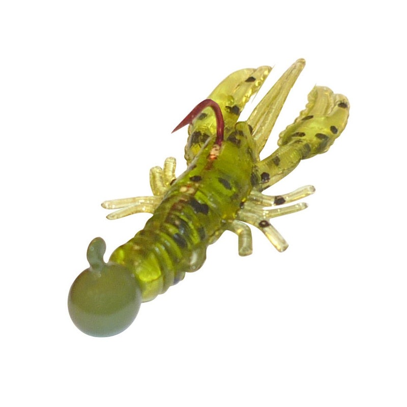 Northland Tackle Impulse Rigged Mini Crawfish 1.5 1/16 Oz Qty 4
