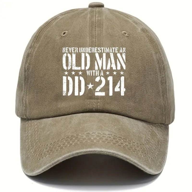 Vintage Washed Distressed Cap for Men