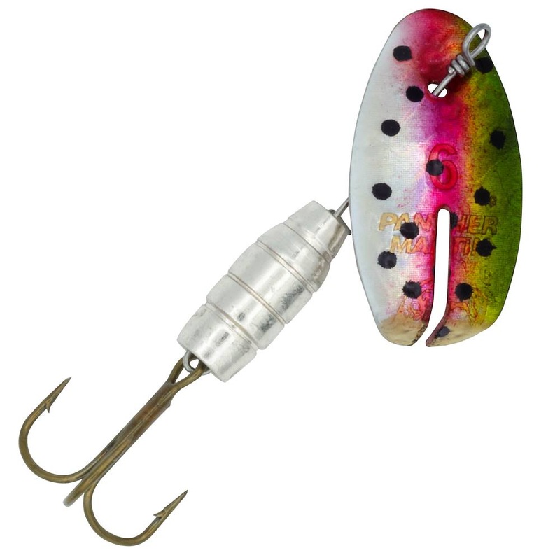 Panther Martin Sonic Whammy|Rainbow Trout|Tiger Green|Gold|Silver|Spotted Black|Fire Tiger|1/16 Oz|1/8 Oz|1/4 Oz