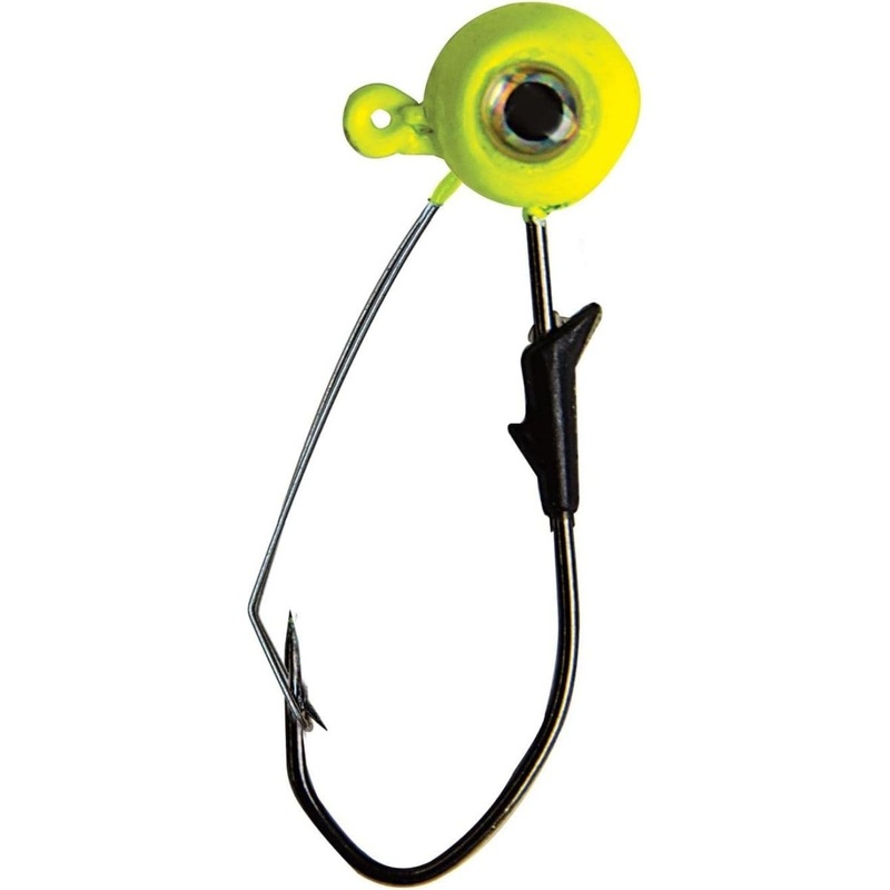 Eagle Claw Lazer Sharp Pro-V Weedless Eagle Eye Jig 1/8 Oz Qty 5