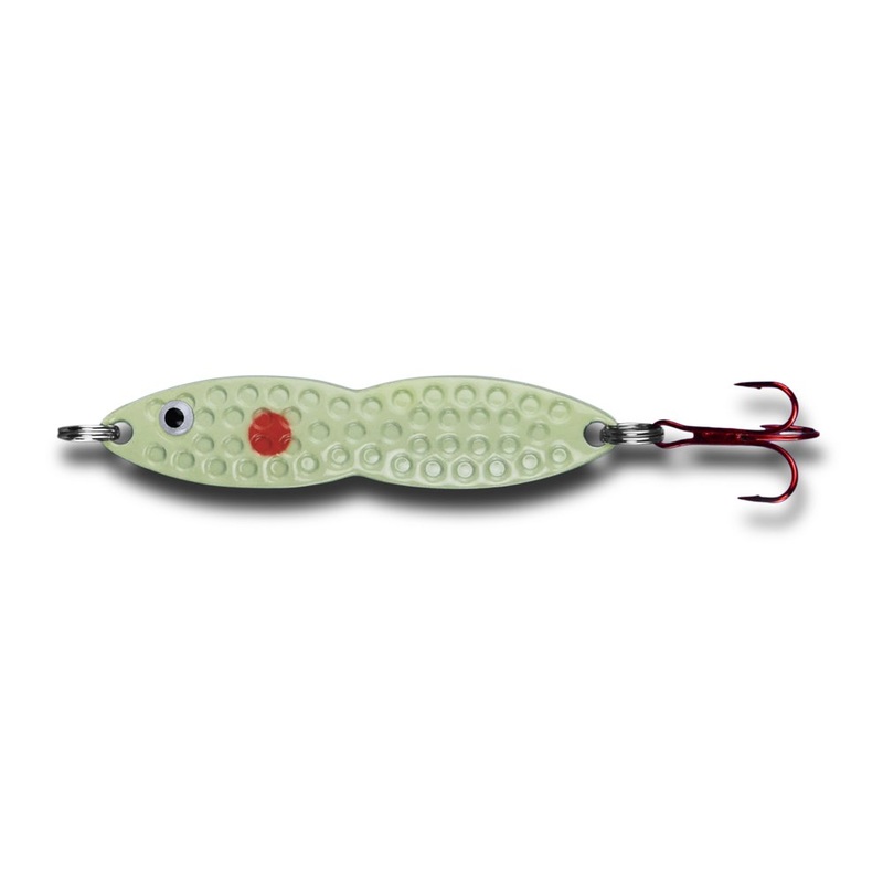 PK Lures Flutter Fish 1/4 Oz|Copper Plate|Red Dot Glow|Red Tiger Glow|Pink Pearl Glow