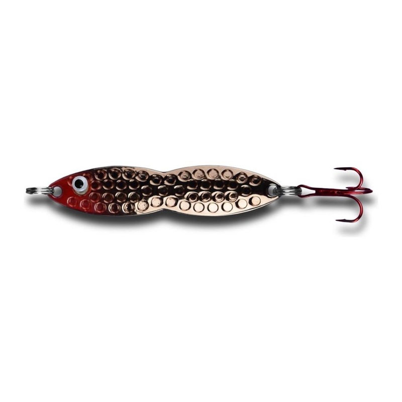 PK Lures Flutter Fish 1/4 Oz|Copper Plate|Red Dot Glow|Red Tiger Glow|Pink Pearl Glow