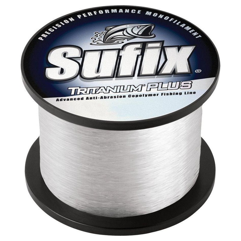 Sufix Tritanium Plus Monofilament Line 1lb Spool