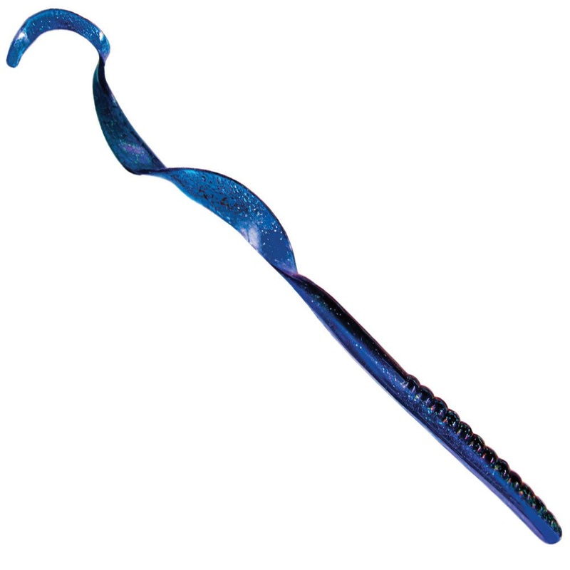 Culprit Worm 10 Qty 10|June Bug Red|Kissimmee Blue