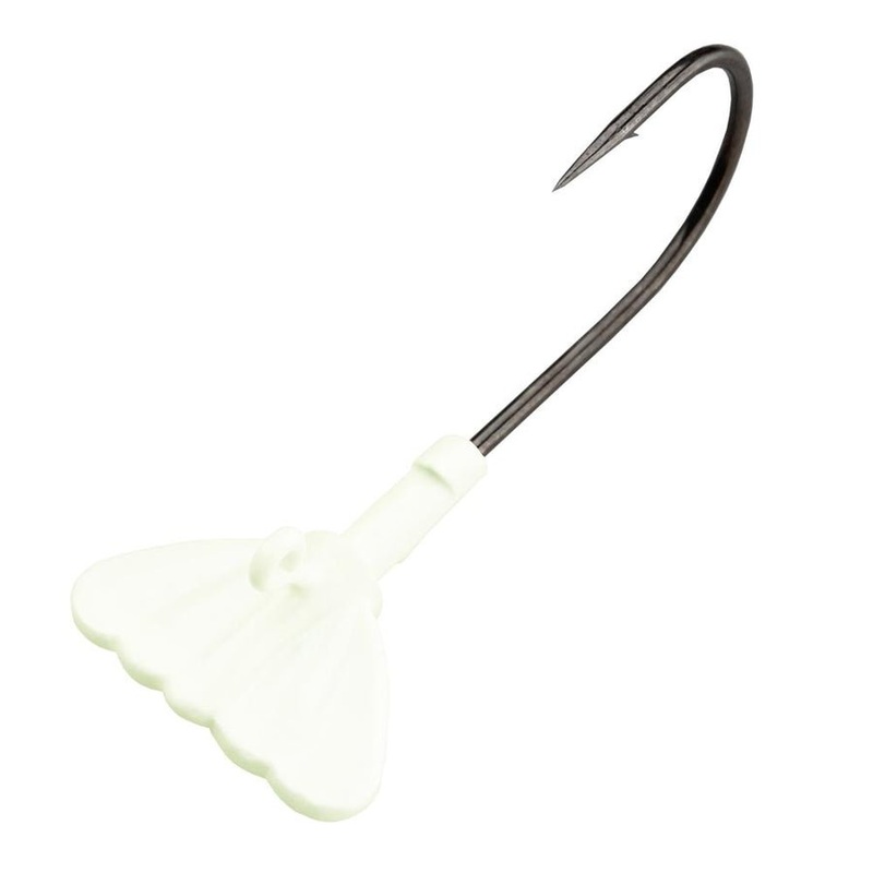 Fathom Jig Tail Shrimp Qty 3|Chartreuse|Glow|New Penny|1/4 oz|3/8 Oz|1/2 Oz