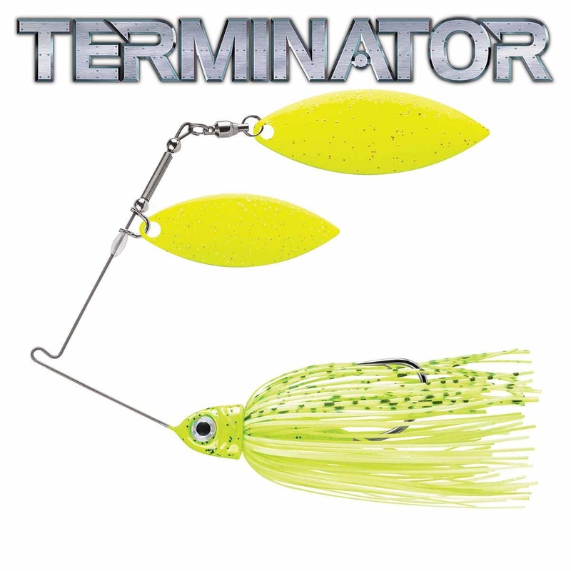 Terminator Pro Series Spinnerbait, 3/8 Oz Double Willow