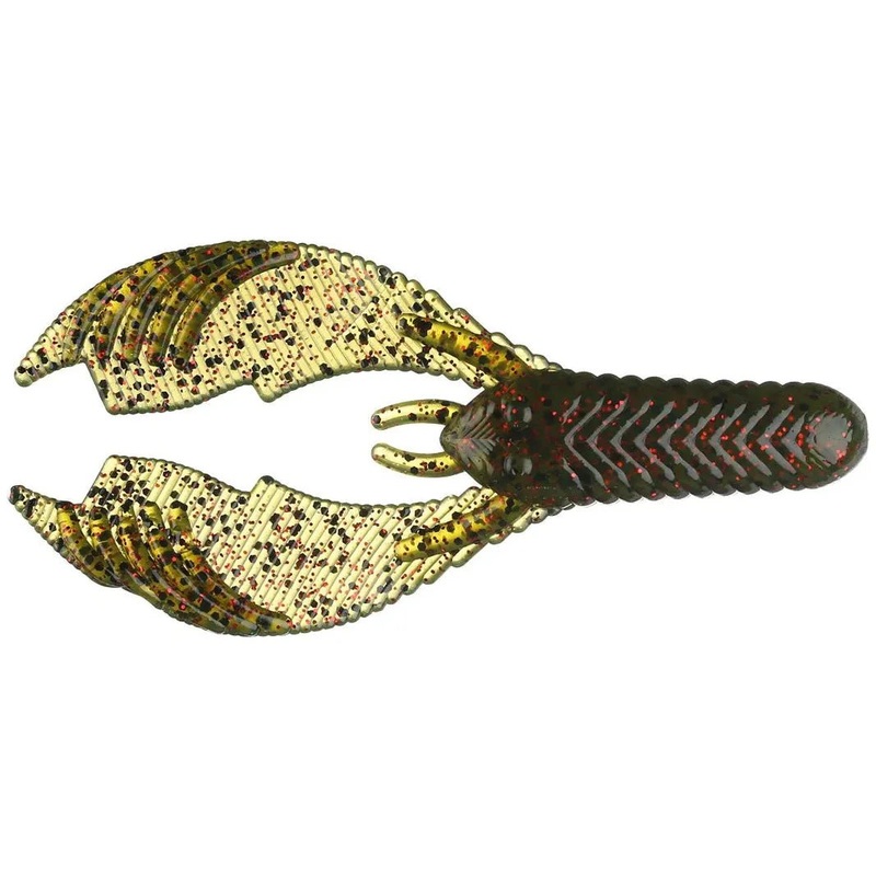Yum Craw Chunk 3.75 Qty 8|Watermelon Red|Crawdad