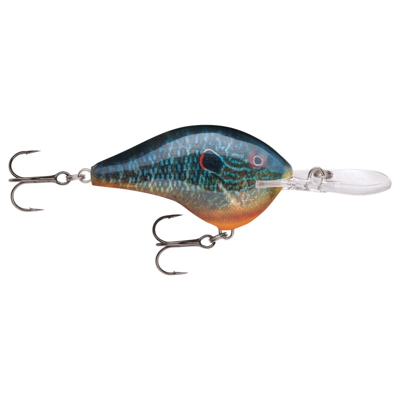 Rapala DT 06 2 3/8 Oz|Live Pumpkinseed|Perch|Rootbeer Crawdad|Green Gizzard Shad|Blaze